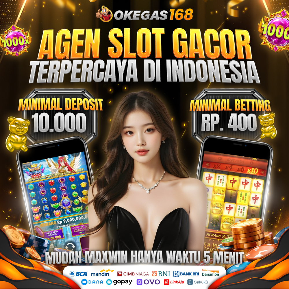 OKEGAS168 » Link Situs Slot Gacor Hari Ini & Agen Resmi Slot777 Gampang Menang image 1
